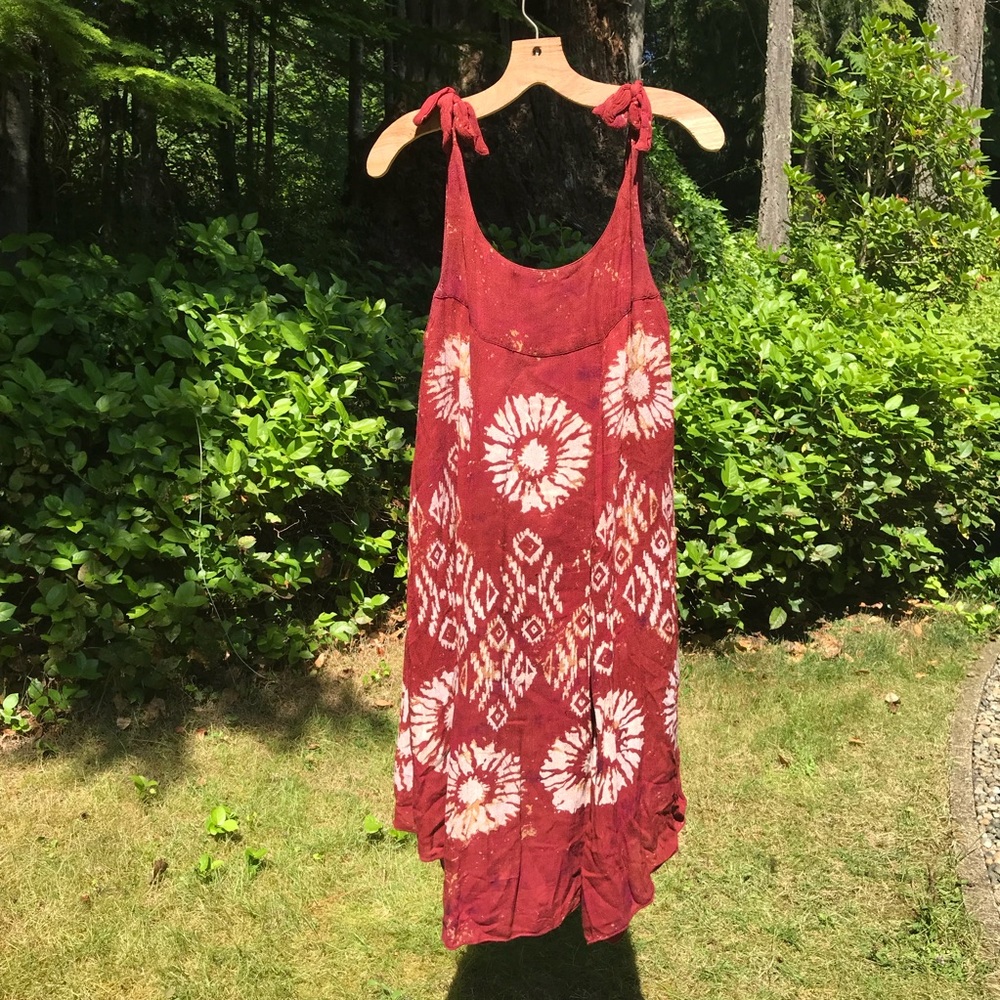 Bright patterned sun dress